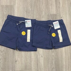 Cat & Jack Navy Blue Casual Shorts (quantity 2)